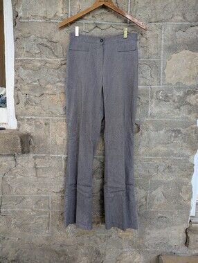 Genuine Vintage Y2k Boot cut Gray Women's Dress Pants Made In Canada